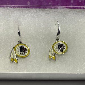 Washington Redskins NFL Fashion Dangle Earrings NEW